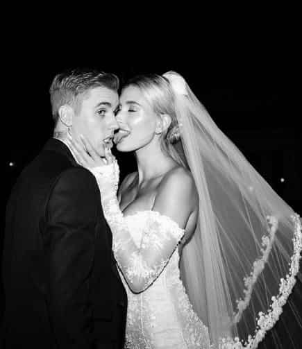 Hailey Baldwin and Justin Bieber's wedding pictures